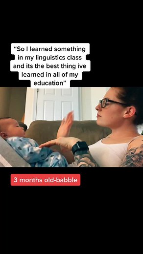 Haven isn’t Deaf but we use sign language in our home! therefore she does babble in ASL and spoken English! Thanks for the tags everyone! #babysign