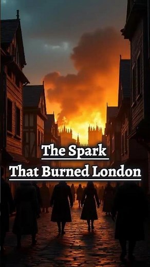 The Spark That Burned London: The Great Fire of 1666