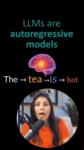 Why are LLMs called autoregressive models?