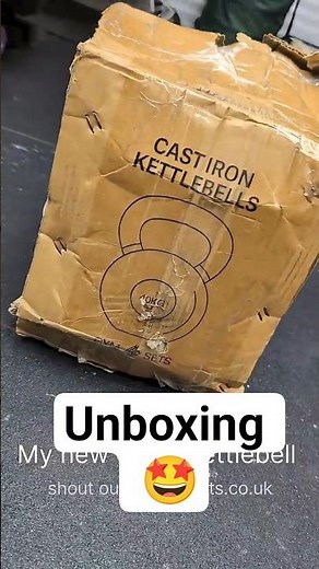 ✨ unboxing 40kg Kettlebell✨
