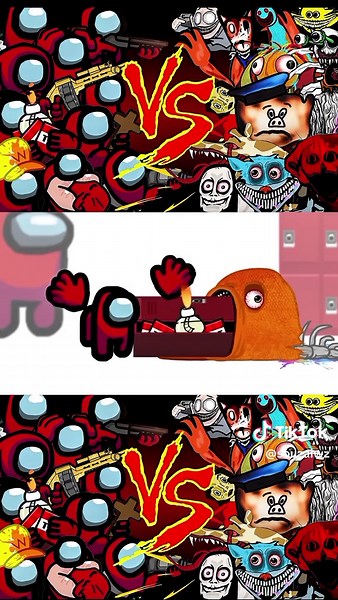 parte 4 | Mini Crewmate Kills Compilation _29 - Creepy Ver.3 Collection #fy #animation #cartoons #AmongUs #creepy #creepytok