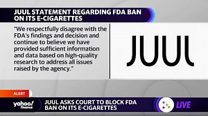 Juul asks court to block FDA ban on its e-cigarettes