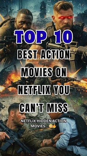 NETFLIX ACTION MOVIES YOU CAN’T MISS 🔥