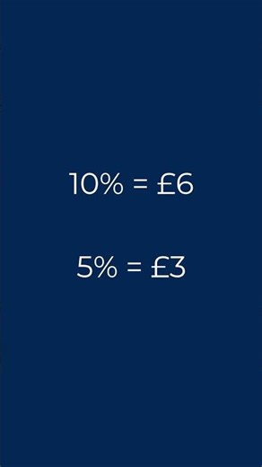 Calculate 15% Quickly – The Two-Step Trick | Maths in 30 Seconds #6