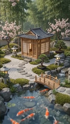 Miniature Japanese Tea House Construction