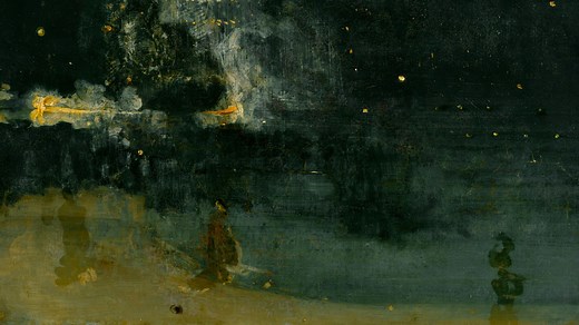 James McNeill Whistler's Nocturne in Black and Gold, the Falling Rocket, Explained | Britannica
