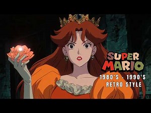 Super Mario- Retro Anime Vibes | 80〜90 年代のレトロアニメ感