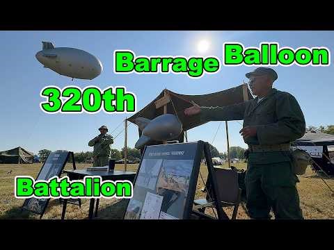 WWII 320th Barrage Balloon Battalion Reenactors