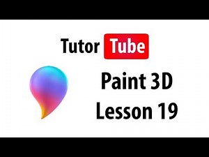 Paint 3D Tutorial - Lesson 19 - Importing Files