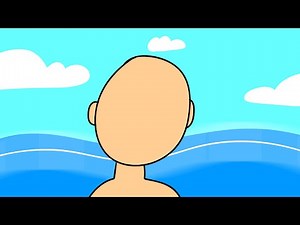 Caillou At The Beach