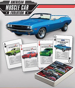 Muscle Cars, 54 Playing Cards, Luxury Playing Cards, Poker Cards, Collectible Cards, Playing Card Game, Collectible Board Game - Etsy