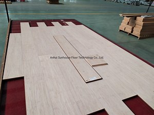 [Hot Item] HDF Engineered Bamboo Wood Flooring Nordic Style Sunhouse Flooring Wear Resistance Made in China