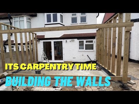 Timber frame extension: Ep 11