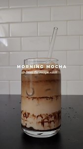The prettiest iced mocha 🫶🏻 ... with a splash of vanilla, too, because that's just how I like it. ☕️🍫 1 tbsp chocolate splash of vanilla ice 8oz milk of choice 2 shots espresso. ✨️ Enjoy! Ps. My favorite time for an iced coffee is actually in the afternoon... riiiight about now! What about you?? #coffee #icedcoffee #icedmocha #icedmochalatte #mocha #baristadaily #starbucks #coffeeathome #coffeerecipes #coffeelover #coffeetime | Fresh Mommy Blog