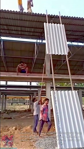 Creative Roof Lifting Method #tools #shorts #viral #creative