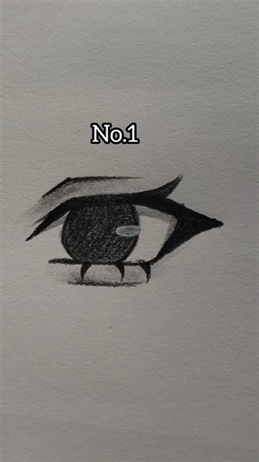 how to draw anime eyes at different angles.✨ #shorts #sketch #art #drawing #anime