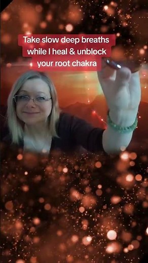 Reiki root chakra cleanse. Asmr carnelian crystal healing