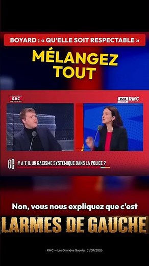POLICE : « il faut qu'elle soit respectable » — Louis Boyard (LFI) pose ses conditions