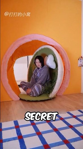 She Built a SECRET Room Inside Her House 😳🏠