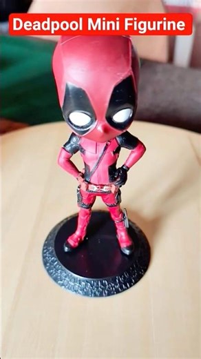 Deadpool DIY figurine #diy #art #marvel #clayfigure #artwork #clayart #deadpool #shorts #yt #viral