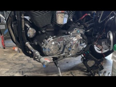 1200 Custom Battery Install #harleydavidson