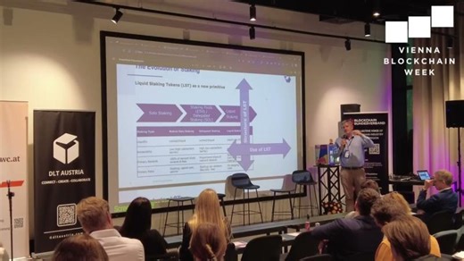 Vinzenz Treytl | Staking: Past, Present Future | Talk @ Vienna Blockchain Week 2025 | DLT Austria