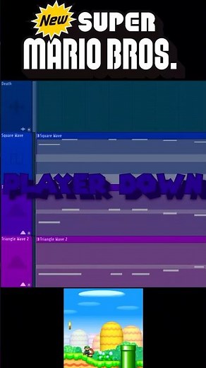 New Super Mario Bros - Player Down | FL Studio Deconstruction #flstudio