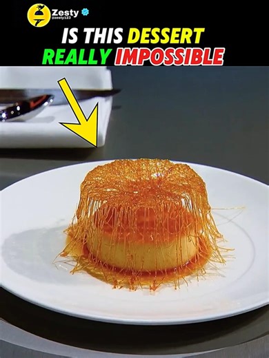 Is This Dessert Really Impossible 😱⁉️ #masterchef