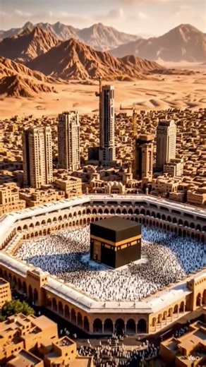 Makka..The beginning of the holiest city on Earth 🕋 #allah