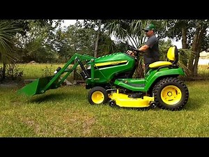 Electric bucket loader for garden tractor Little Green Monster lgmusa.com