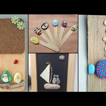 Easy to make pebble art ideas at home | ATTRACTIVE DECOR