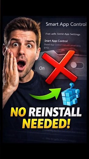 Fix Smart App Control Blocked in Windows 11 (Fast!) #shorts #windows11 #smartappcontrol