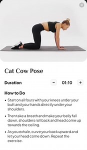 Cat Cow Pose Effective Workout for Women! #homeworkout #fitnessmotivation #effectivework #Wellness #reelsfacebook | Leb Space