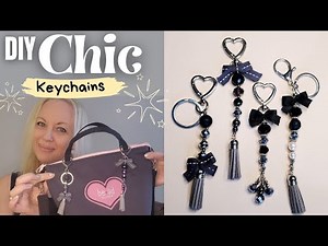 Beaded Keychain Tutorial | Simple & Stylish