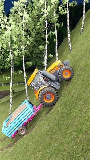 Orange Kubota! @andreasstriedinge @kurwaraketa11a #orange #tractor #kubota #fs #race #night #Tractor #ThetimberlineYT