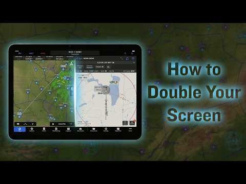 Garmin Pilot Split Screen Tutorial