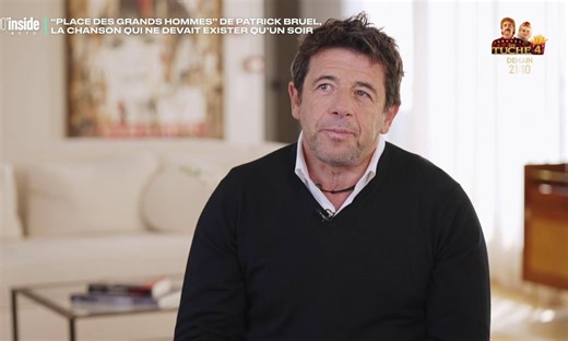 La story : "Place des grands hommes" de Patrick Bruel ou la chanson qui ne devait exister qu’un soir - 50' inside | TF1+ Belgique 🇧🇪