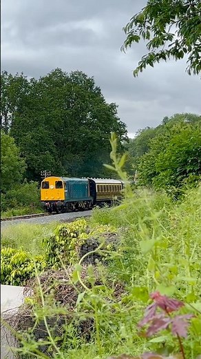 Class 20 diesel loco on the Severn Valley Railway