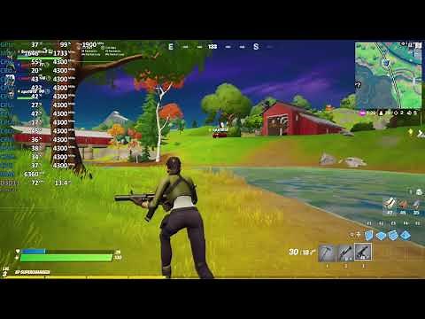 AMD Ryzen 5 Pro 4650G / 4600G Vega 7 Test - Gameplay Benchmark - Fortnite