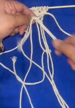 mecrame shell pattern for beginners ❤️ #macramelove #macrameknot #boho #knot