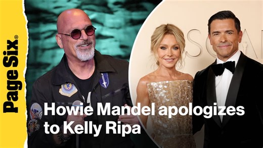 Howie Mandel apologizes for heated exchange on-air with Kelly Ripa