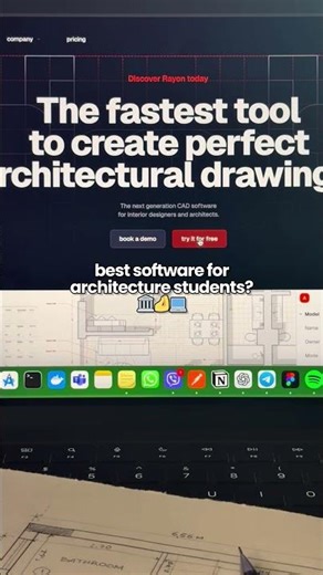 must-have for architecture students: www.rayon.design #architecturestudent