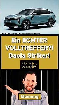 A perfect timing?! The new Dacia Striker (2026) could really take the market by storm!