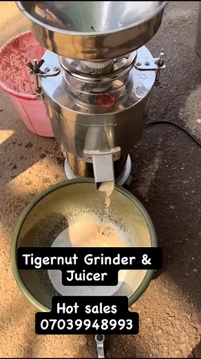 #Tigernut #Juice Extractor now selling at BTi Machinery Hub Abuja 07039948993 | K.C Emmanuel | Facebook