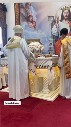 Fr Samuel praying the Gregorian anaphora for Pentecost! 🔥🔥 #copticorthodox #priest #bishop #orthodox #chicago #burrridge #holyresurrection #stmark #deacon #orthodox #popetawadros #church #newpriest #egypt #stbishoy #panoriental #orientalorthodox #pope #HH #popetawadros | Holy Resurrection & St. Mark Coptic Orthodox Church of Chicago