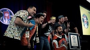 10K views · 487 reactions | We Set a World Record for BIGGEST Pokemon Pack Opening! | Leonhart | Facebook