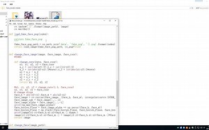 python人脸表情贴纸