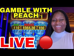 GAMBLE WITH PEACH 🍑 LIVE 🔴 $100 ON DIAMOND 💎 TRAILS 🤑🤑🤑