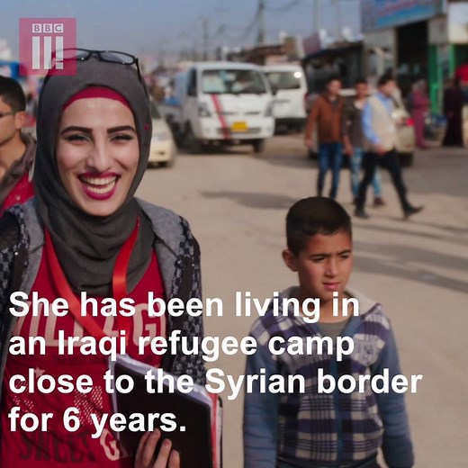 3.5M views · 39K reactions | 19 year old Fatima lives in a refugee camp but that's not stopping her ambition to succeed. | BBC Three | Facebook