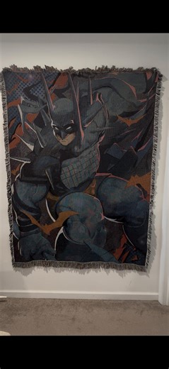 Absolute Batman Custom Woven Cozy Blanket | Comic Tapestry Throw | Woven Wall Hanging - Etsy